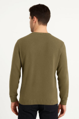 Bisiklet Yaka Erkek Triko Kazak 93105